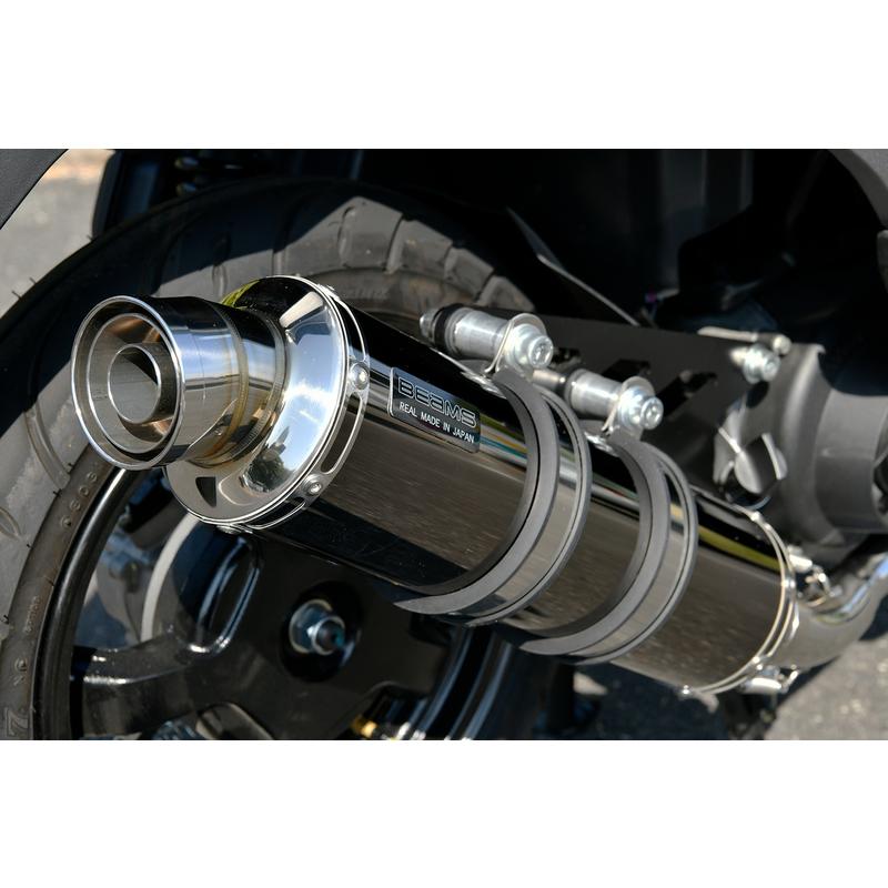 BEAMS バーグマンストリート125EX(8BJ-EA23M) R-EVO マフラー BEAMS バーグマンストリート125EX(8BJ-EA23M) R-EVO マフラー