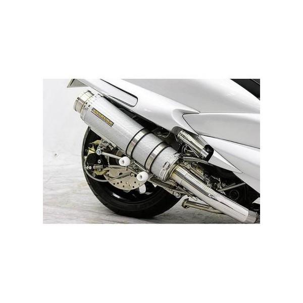 マジェスティ250（MAJESTY）4D9 GGタイプマフラー BSタイプ ホワイト