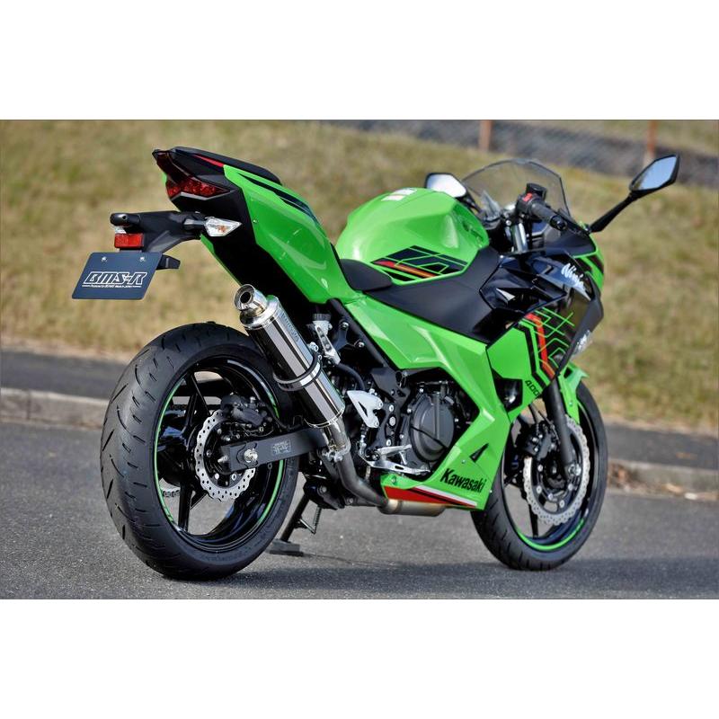 R-EVO スリップオンマフラー SMB（スーパーメタルブラック）政府認証 BMS-R（ビームス） Ninja400（ニンジャ）/Z400（18年〜）｜hamashoparts｜07