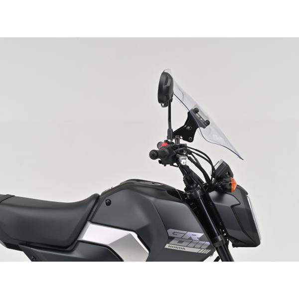デイトナ　ウインドシールドRS（クリア・ミドルサイズ）grom jc92 DAYTONA（デイトナ） GROM（2021〜2024）2BJ/8BJ-JC92 ウインド