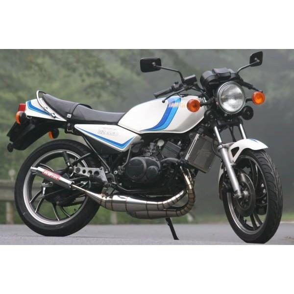 RZ250 ラジエターコアガード ステンレスヘアライン仕上げ K2-tec