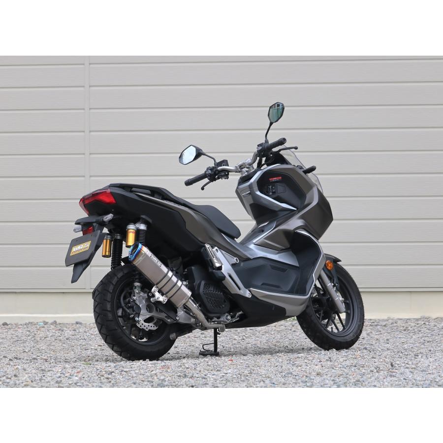 ADV150 ダブルアールズマフラー　WR'S ソリッドチタン　フルエキJMCA SS-OVALフルエキゾーストマフラー ソリッドサイレンサー仕様 WR'S