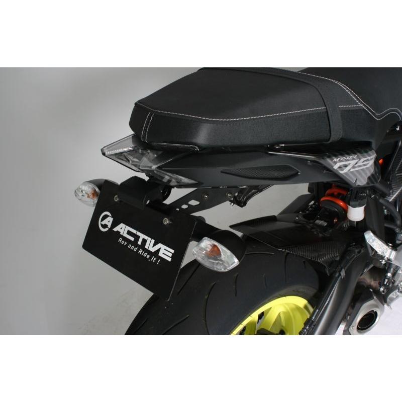 フェンダーレスキット ブラック（LEDナンバー灯付き） ACTIVE