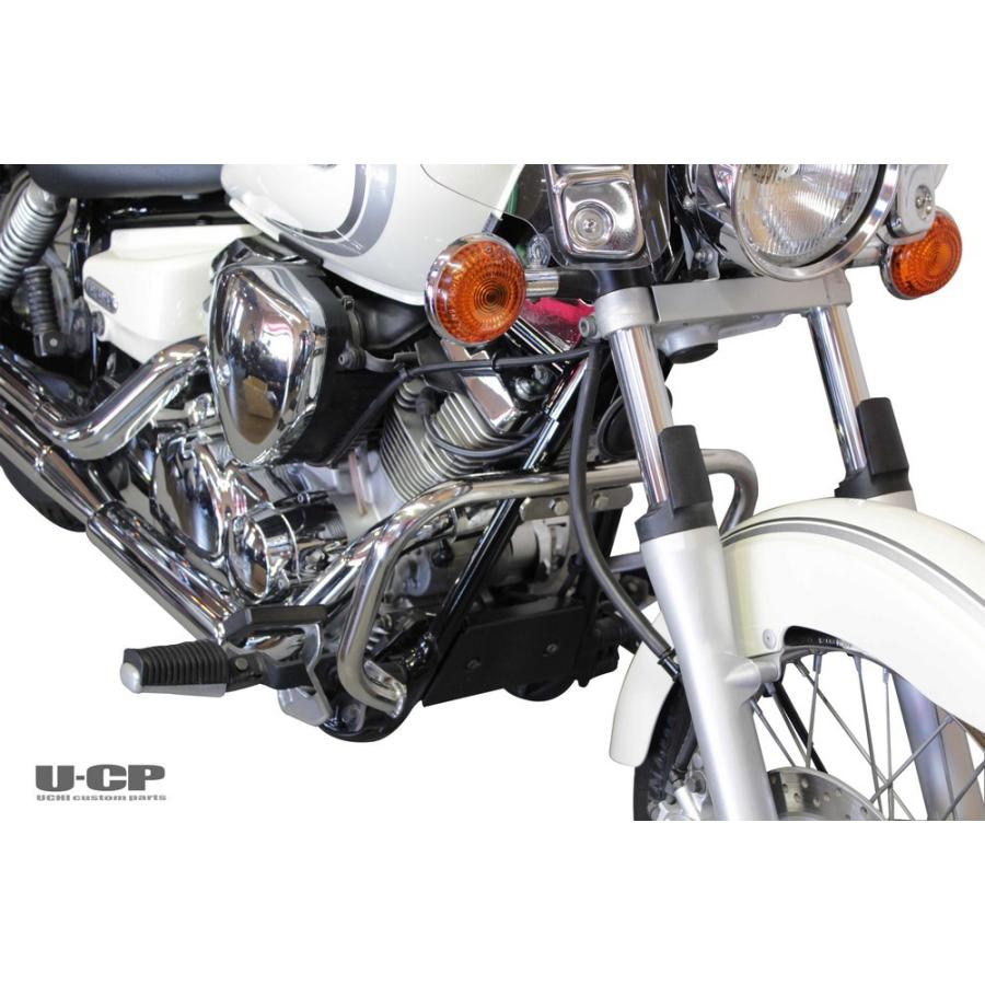 ステンレスエンジンバンパー U-CP（ユーシーピー） ドラッグスター250
