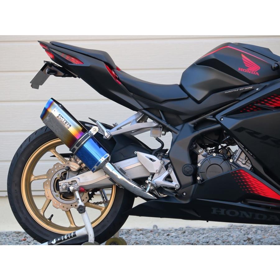 正規品クラシック SS-OVALフルエキゾースト マフラー 焼き色チタン