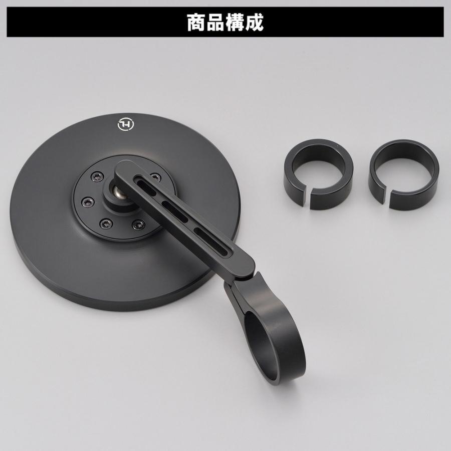 DAYTONA（デイトナ） HIGHSIDER（ハイサイダー）バーエンド ミラー 1本