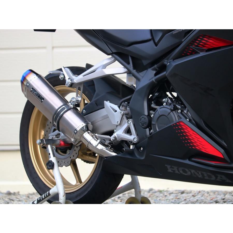CBR250RR MC51 WR'S フルエキゾースト チタン マフラー 2017-2019 CBR250RR 【2BK-MC51】 FULL EXHAUST – ダブルアールズ