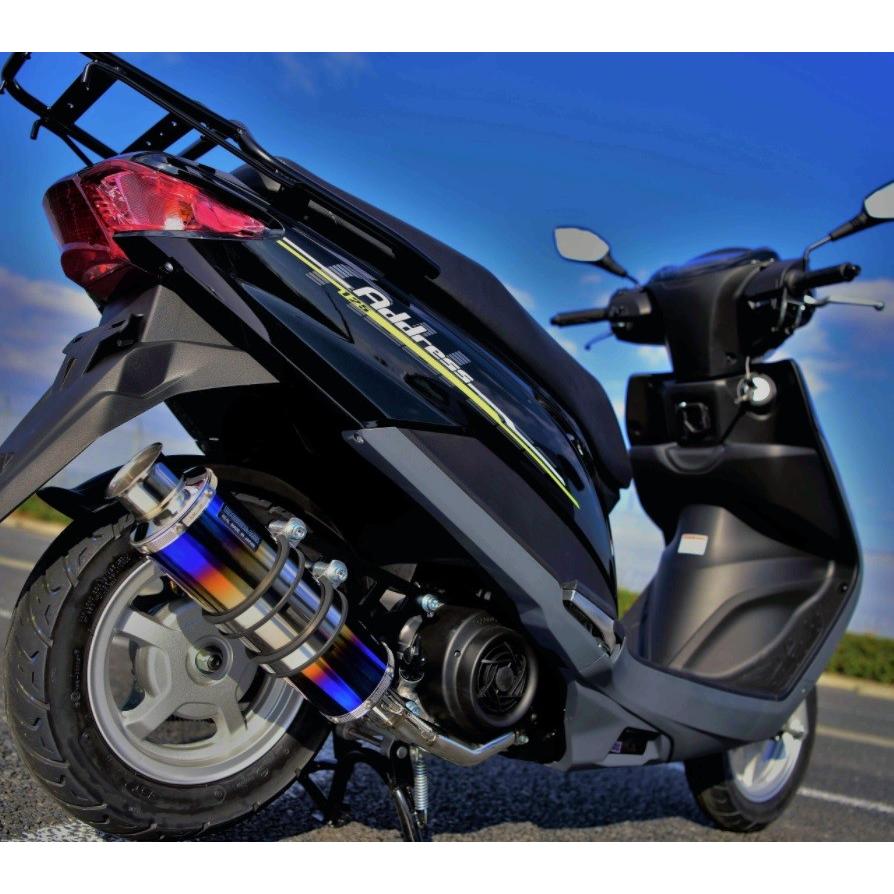 SS300ヒートチタンマフラー SP 政府認証 BMS-R（ビームス） アドレス