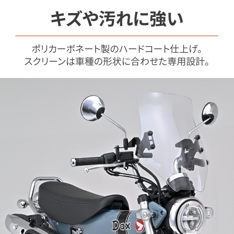 DAYTONA（デイトナ） ウインドシールド RSシリーズ ロング クリアー