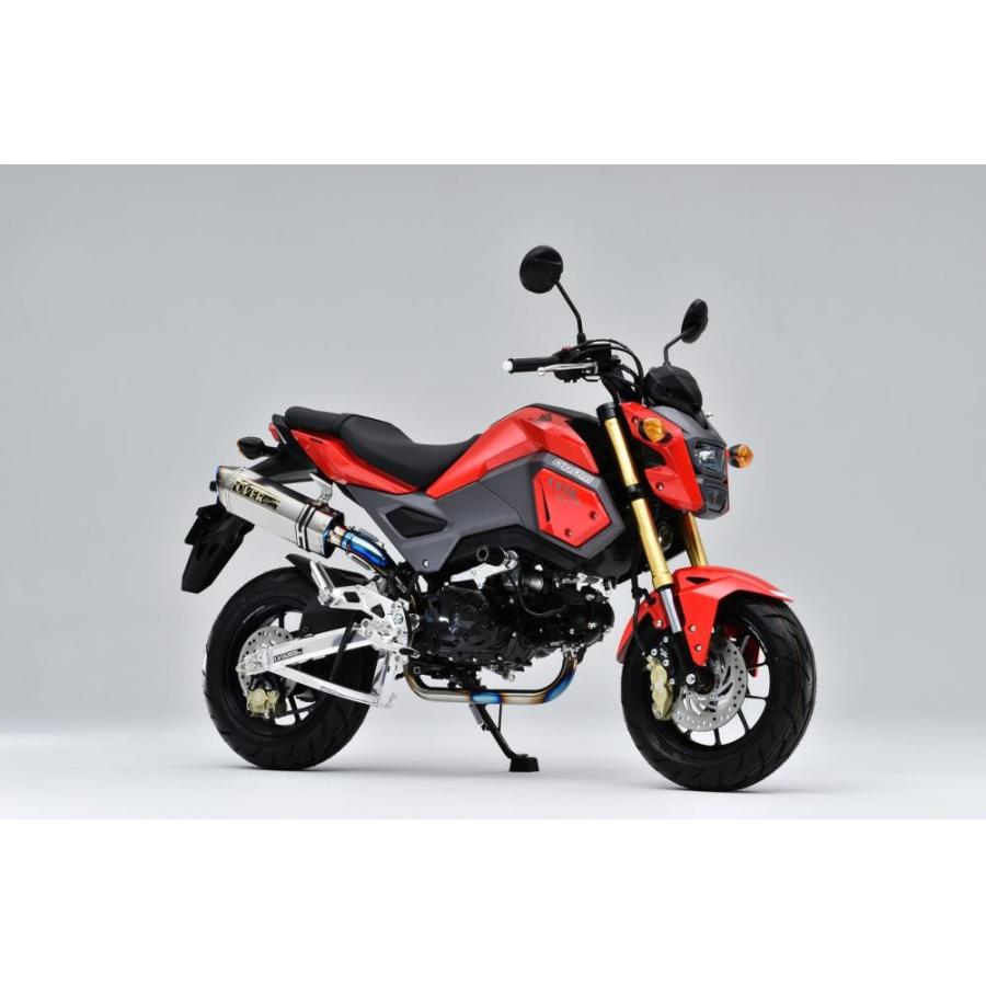 GROM（グロム）16年〜 TT-Formula RS フルチタンマフラー アップタイプ
