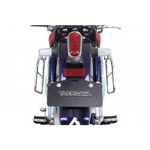 SP武川　 サイドバッグサポート クロムメッキ 左右セット　スーパーカブC125 サイドバッグサポート左右セット（クロムメッキ） SP武川（TAKEGAWA