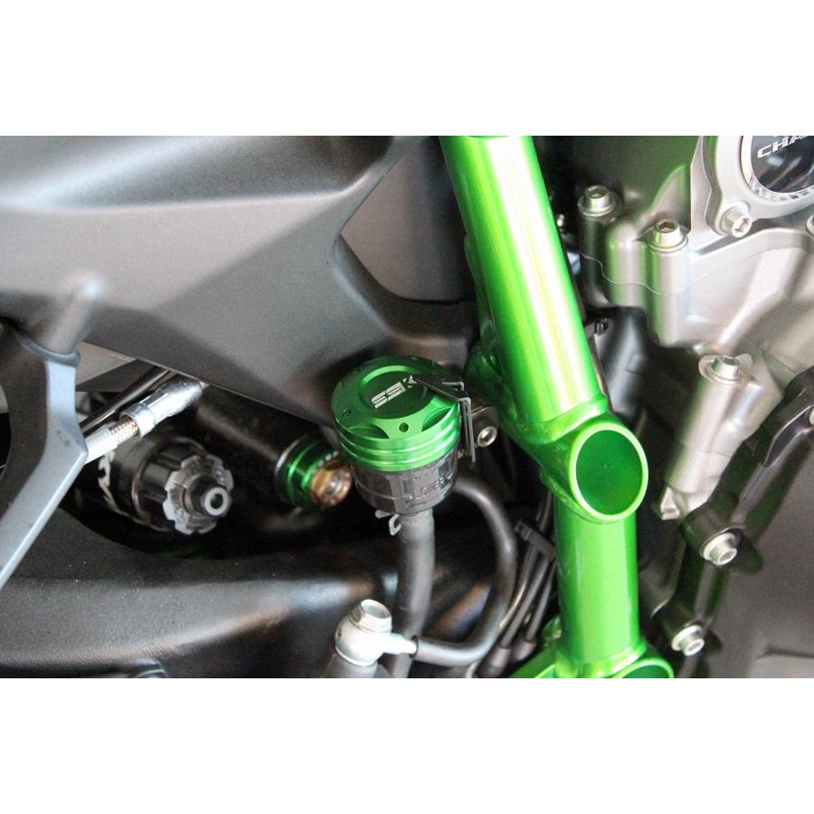 Ninja H2/H2R（15〜17年） マスターシリンダーキャップ リアブレーキ用