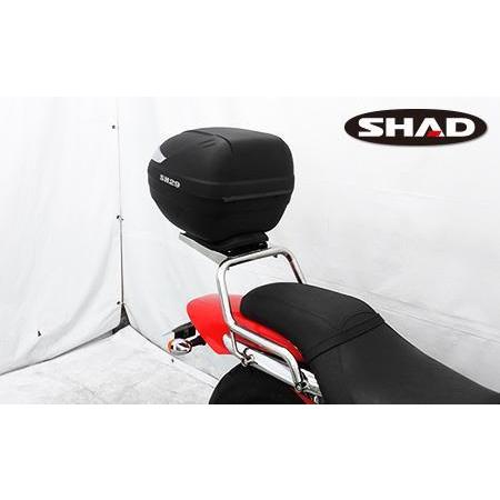SHAD製リアボックス付きタンデムバー ウイルズウィン（WirusWin