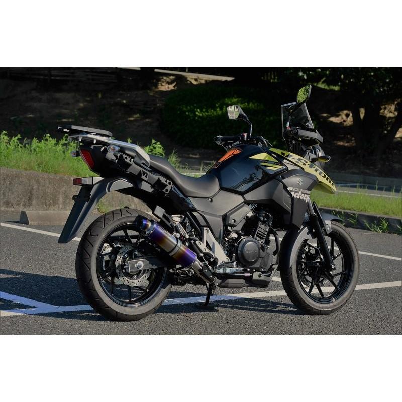 Vストローム250（V-Strom250） R-EVOヒートチタン スリップオン