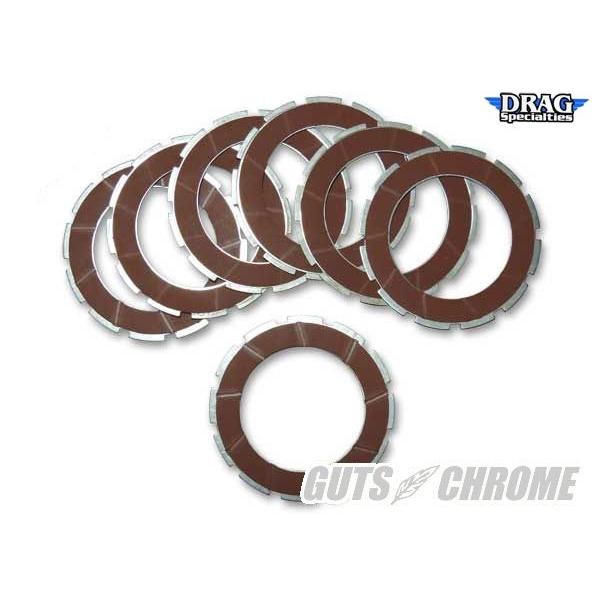 1131-0443 54-70 XL用クラッチプレート 7枚セット DRAG SPECIALTIES（ドラッグスペシャリティーズ）