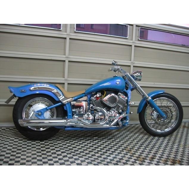ローライダー2in1マフラー90Φ KENTEC（ケンテック） ドラッグスター400 