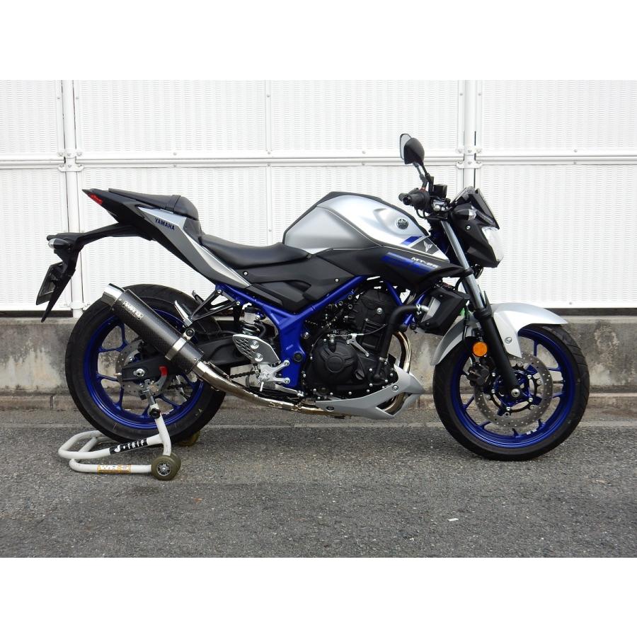 MT-25（JBK-RG10J） ステンレスラウンドフルエキゾーストマフラー