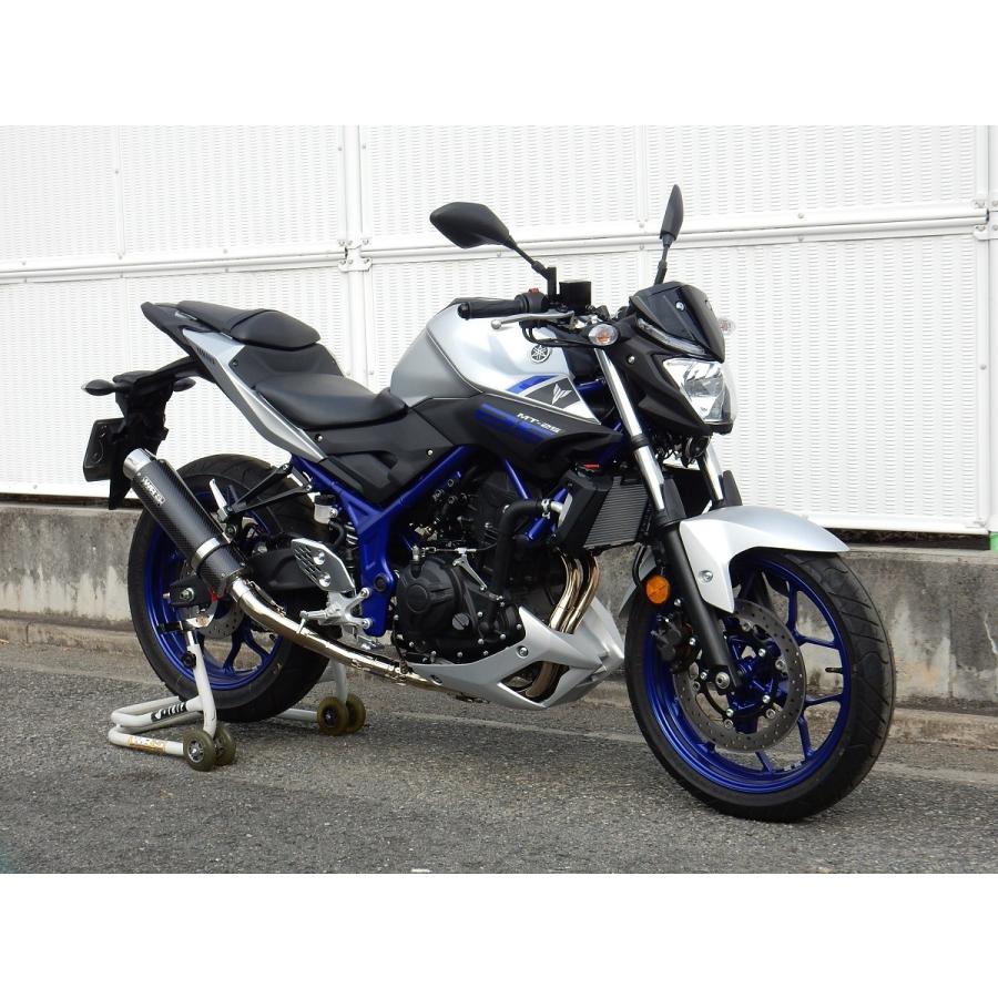 MT-25（JBK-RG10J） ステンレスラウンドフルエキゾーストマフラー