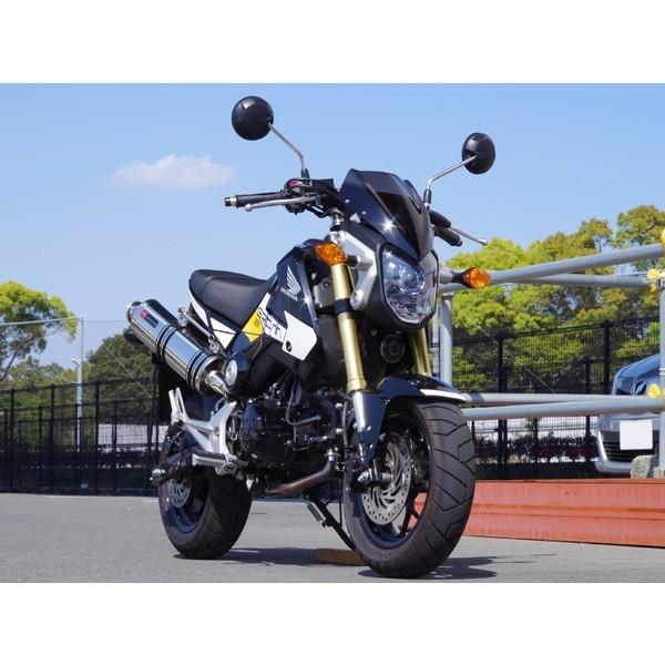 GROM（グロム）JC61 パワーサイレントマフラー ステンレス 政府