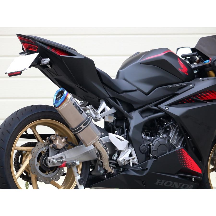 SS-OVAL タイプ スリップオンマフラー ソリッドチタンサイレンサー仕様