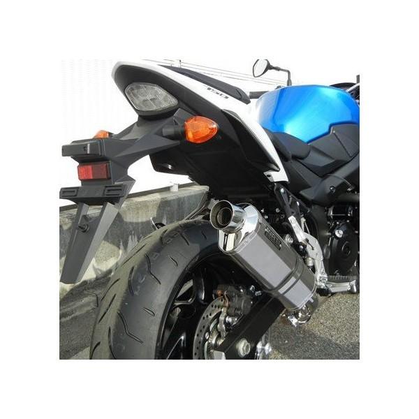 GSR750（GR7NA）13年〜 リアエキゾーストマフラー チタンオーバル