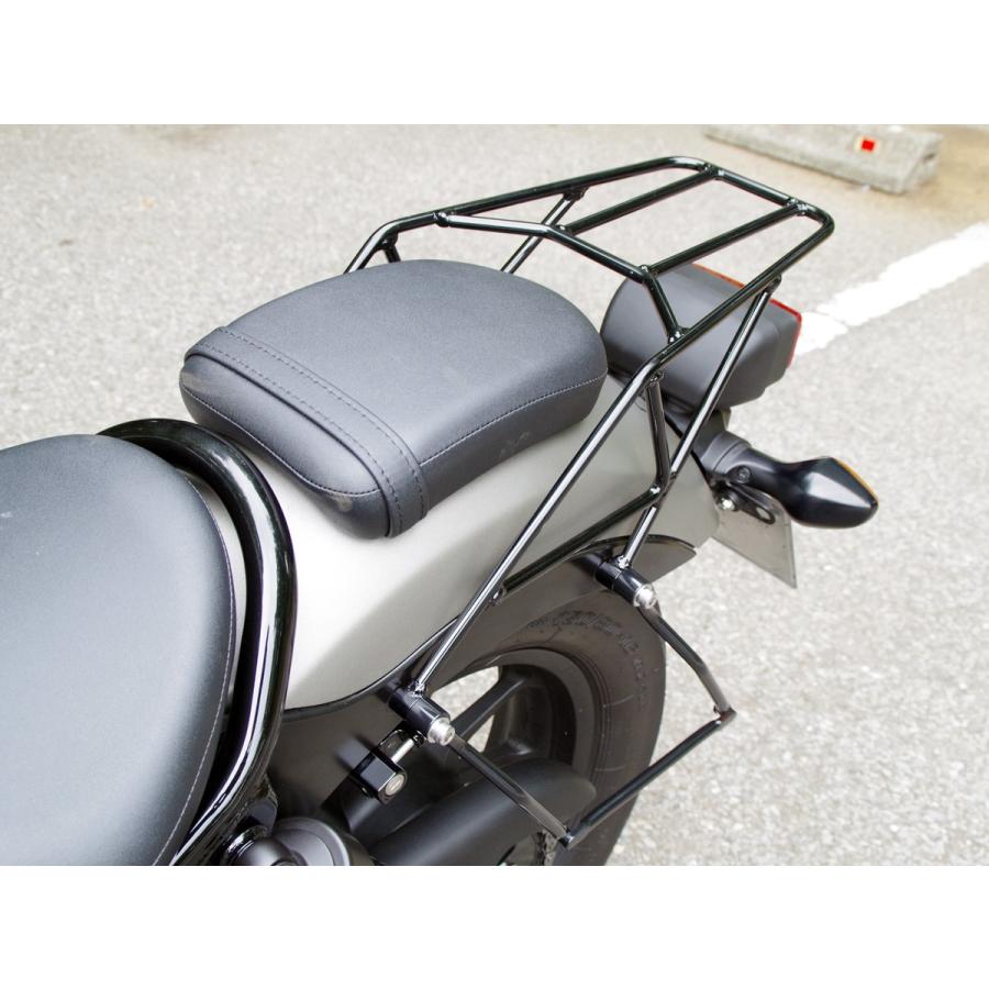 レブル250用　キャリアとサドルバックサポートのセット レブル250（Rebel250）17年 リアキャリア サドルバッグサポートセット
