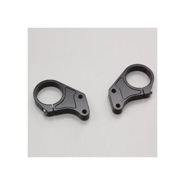 アンダーブラケット ブラック フォーク径φ43mm HURRICANE（ハリケーン）