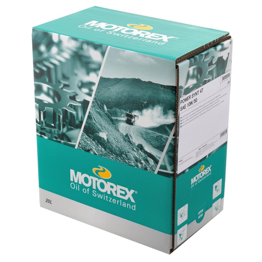 パワーシント 4T 10W50 4サイクル用エンジンオイル 20リットル MOTOREX