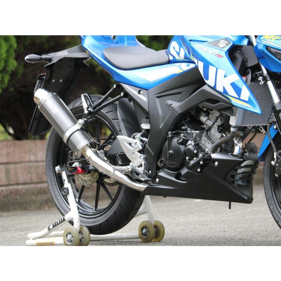 ラウンドタイプ カーボンサイレンサー仕様 フルエキゾーストマフラー