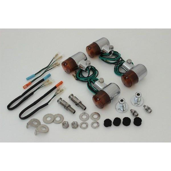 CB1100/EX（14年） キャスト 71ウインカーセット（シングル球） メッキ