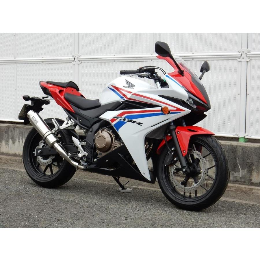 CBR400R（2BL-NC47）16年 リアエキゾースト ラウンドタイプ（スリップ