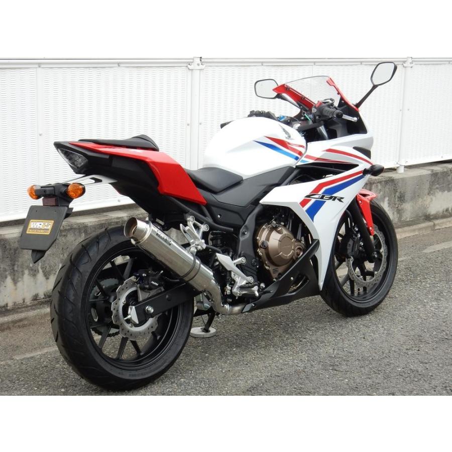 CBR400R（2BL-NC47）16年 リアエキゾースト ラウンドタイプ（スリップ