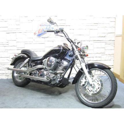 ステンレススラッシュカットマフラー U-CP（ユーシーピー） ドラッグスター250（DRAGSTAR）〜07年_1