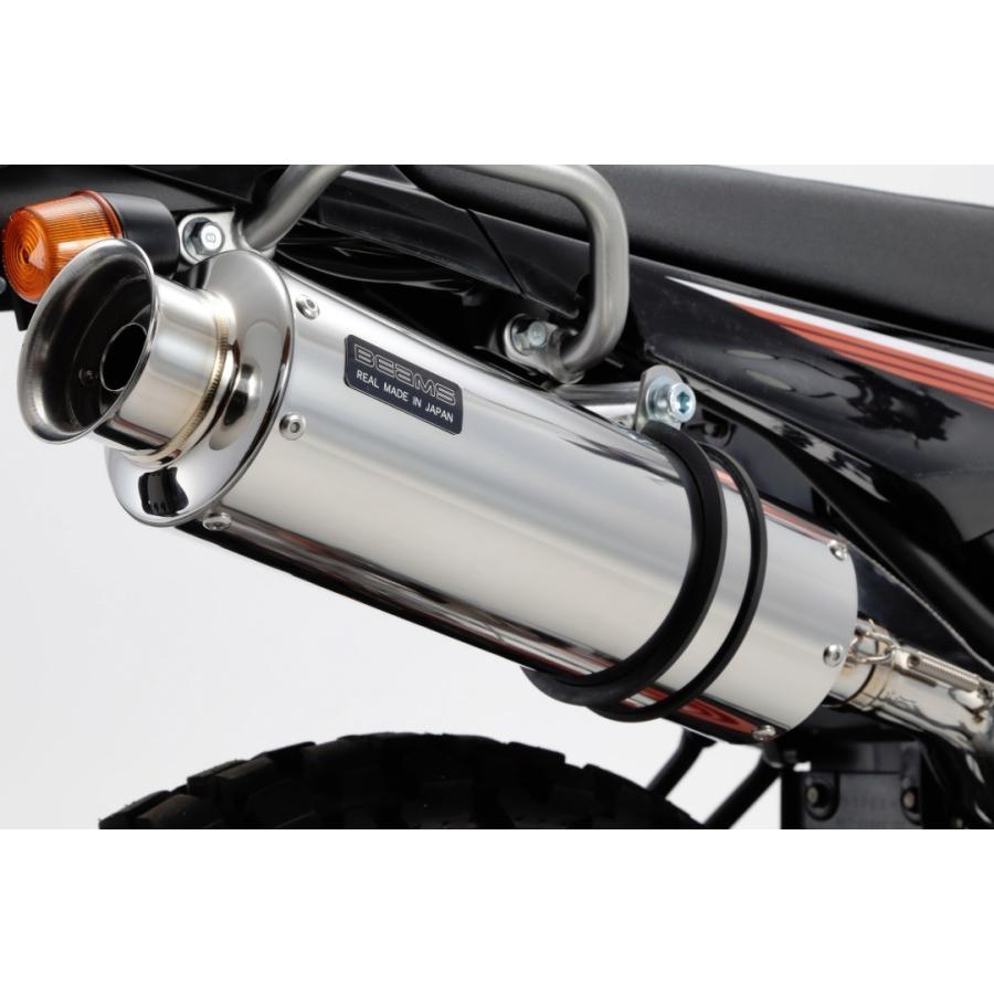 SS300ソニック スリップオンマフラー 政府認証 BMS-R（ビームス） セロー250（2BK-DG31J）