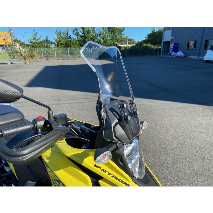 Vストローム250SX クリアスクリーン アクリポイント（ACRY-Point）_2
