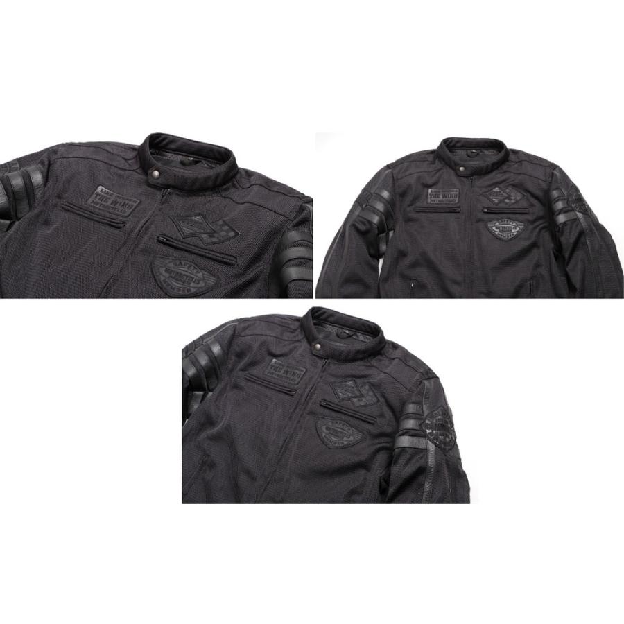 DEGNER（デグナー） 21SJ-10 メッシュジャケットL ブラック 2XLサイズ