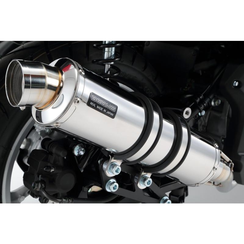 NMAX（エヌマックス）SE86J/2BJ-SED6J R-EVO（レーシングエヴォ）マフラーSP ステンレスサイレンサー 政府認証モデル BEAMS（ビームス）