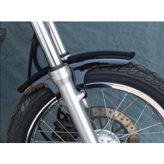 フロントフェンダーショートB FRP製 黒ゲル OSCAR（オスカー） ST250/E