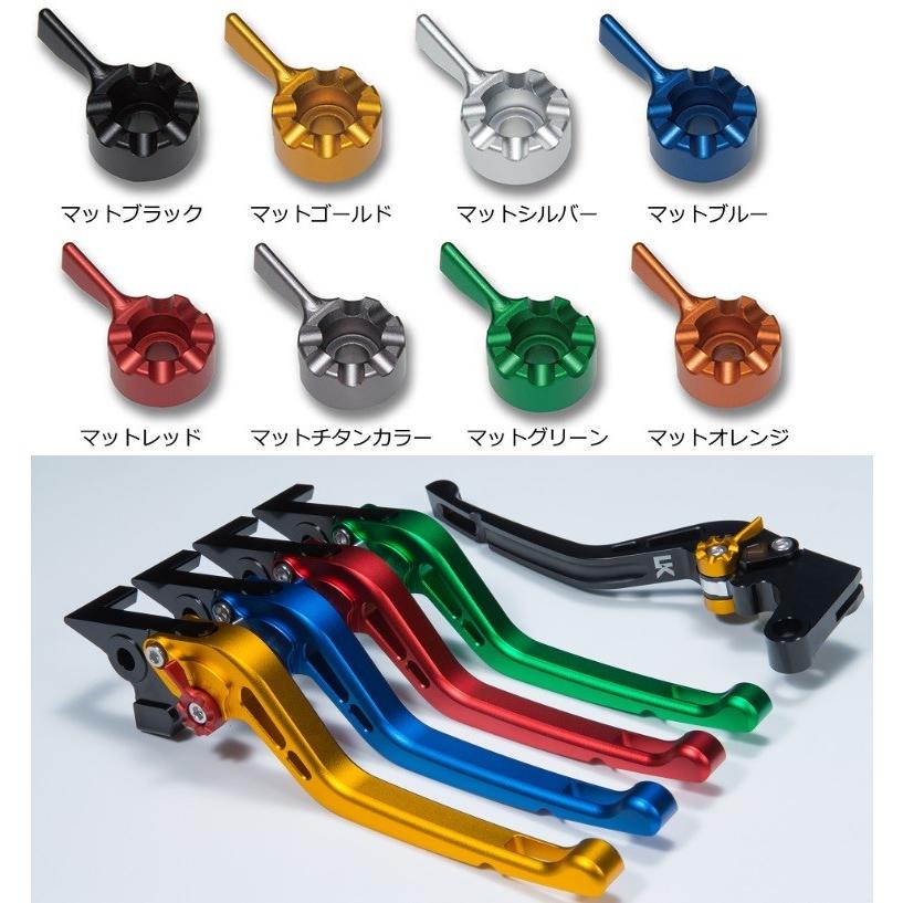 GPタイプ ロングアルミビレットレバーセット マットゴールド U-KANAYA CB-1