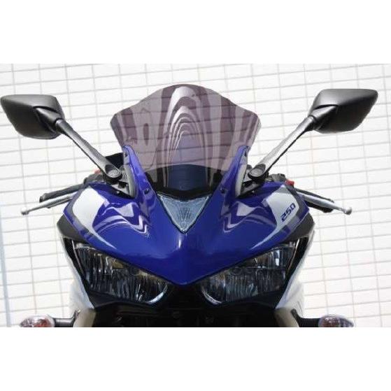 YZF-R3（15年〜） スクリーン スモーク ストリート アクリポイント（ACRY-Point）_1