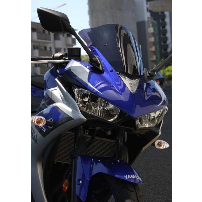 YZF-R3（15年〜） スクリーン スモーク ストリート アクリポイント（ACRY-Point）_2