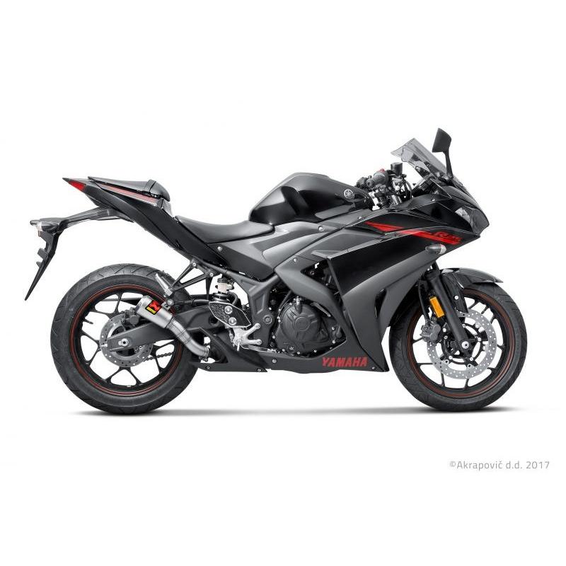 AKRAPOVIC YZF-R25/ABS（14〜19年） 政府認証マフラー スリップ