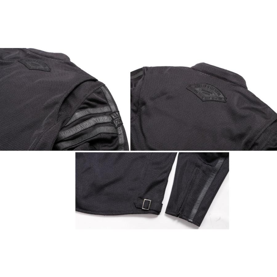 DEGNER 21SJ-10 メッシュジャケット ブラック XLサイズ DEGNER