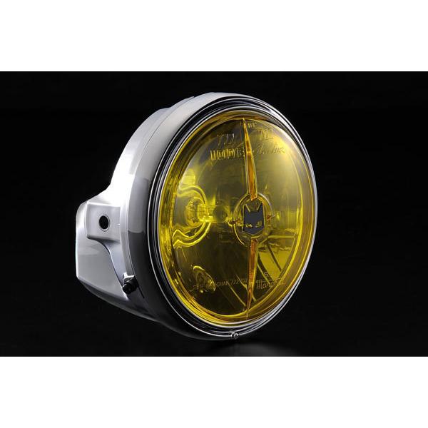 マーシャル ヘッドライト 722/702 スタールクス 180φ 汎用 黄 722・702スタールクスユニット イエローレンズ / MARCHAL JAPAN