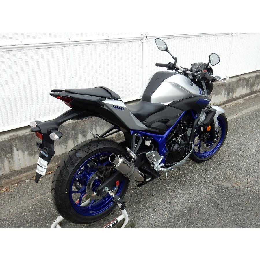 ヤマハ MT-03 WR'S スリップオン ショートオーバル WR WR'S MT-25 MT-03 スリップオン ステンレスショートオーバル