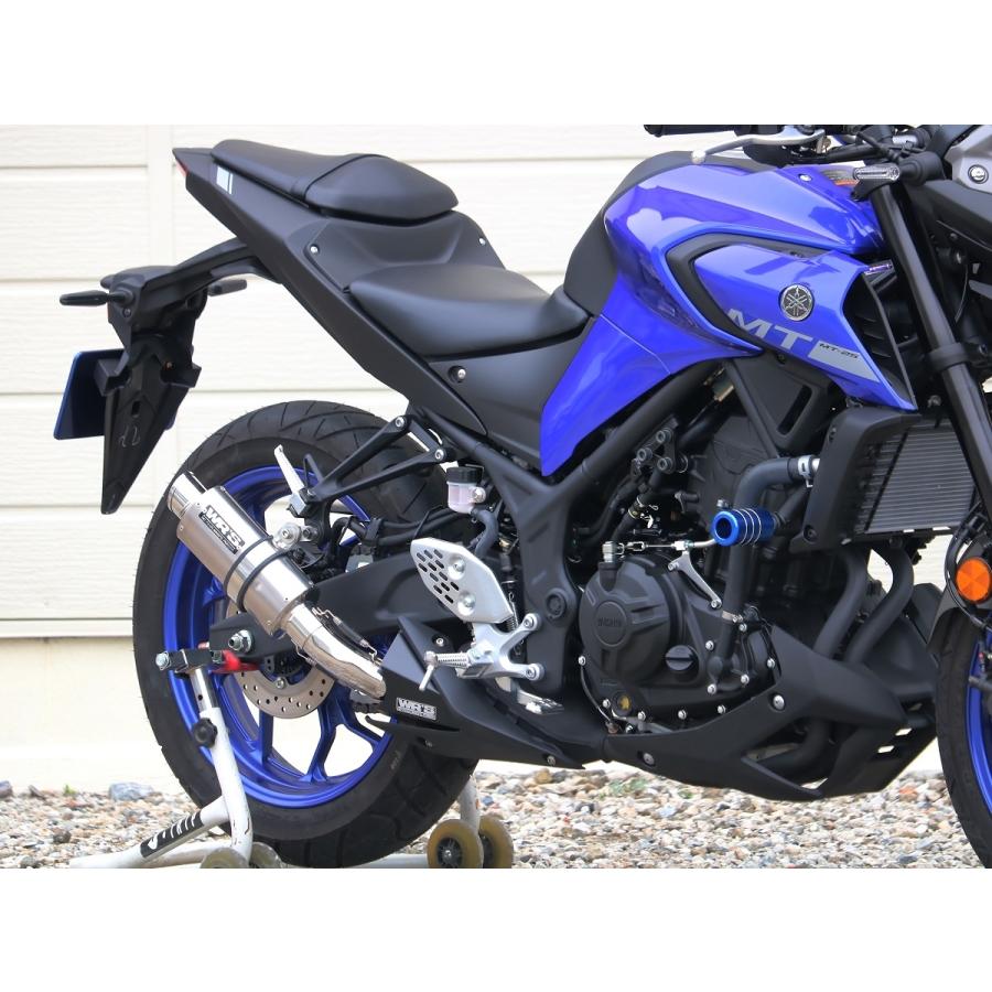 WR'S ダブルアールズ　スリップオンマフラー MT25 YZF-R25 WR'S WR'S ダブルアールズ リアエキゾースト スリップオン