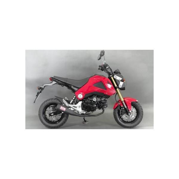 モリワキ メガホンマフラー　ブラック　グロム GROM（グロム） メガホンマフラーブラック MORIWAKI（モリワキ