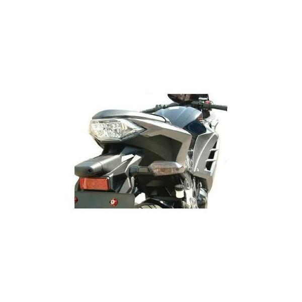カワサキZRX1200ダエグウインカーレンズ、アンバー＆スモーク。 ZRX1200 DAEG（ダエグ） ウインカーレンズ（アンバー） ポッシュ（POSH