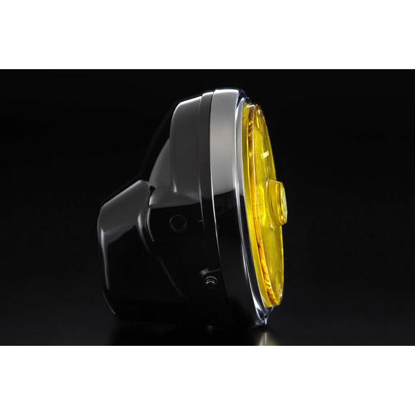 889ドライビングランプフルキット 180mm イエローレンズ ブラック