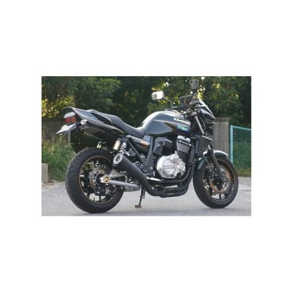 ZRX1200 DAEG（ダエグ） メガホンマフラー4-1SC 機械曲げ